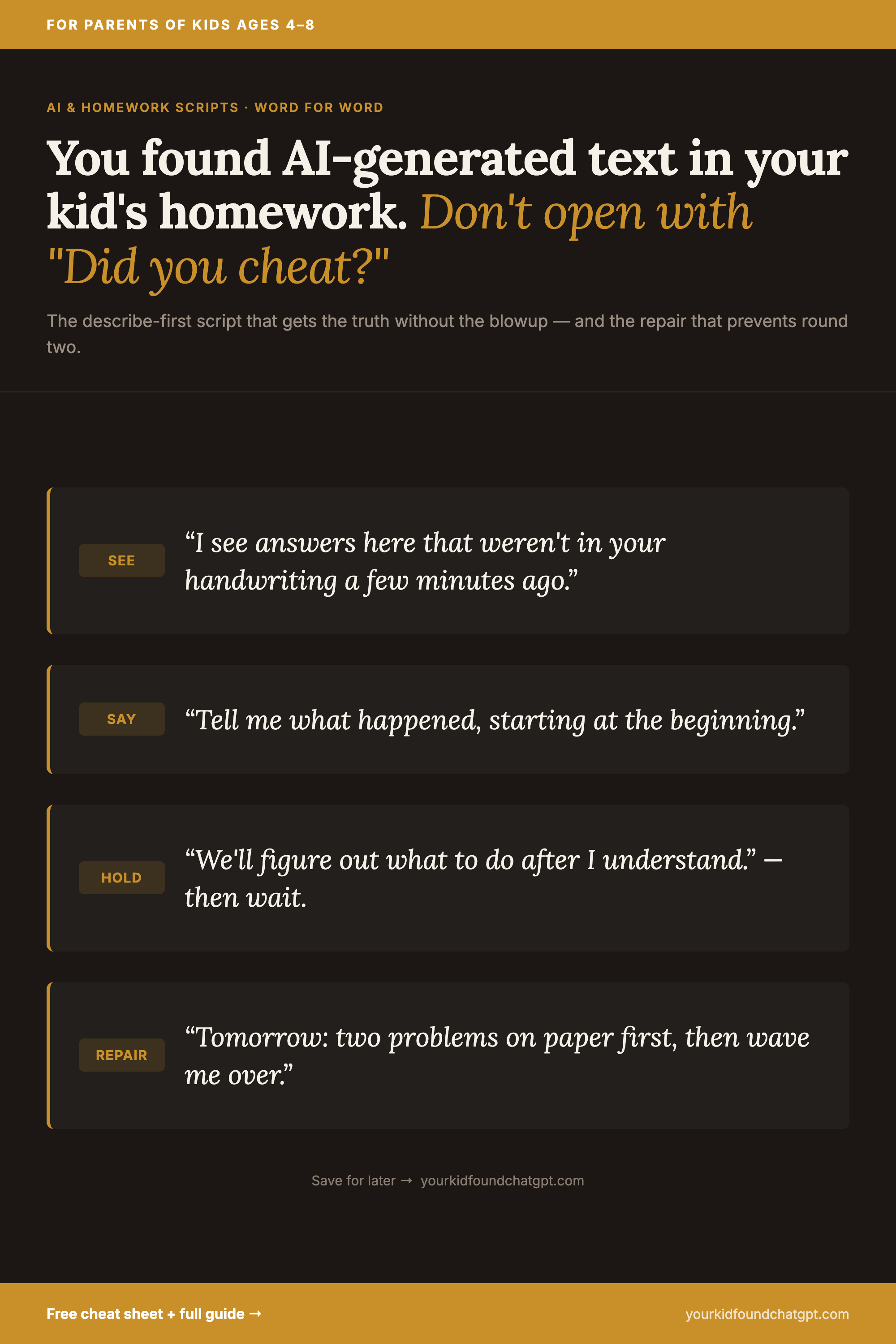 You Found AI-Generated Text in Your Kid's Homework. Now What?